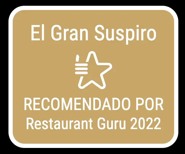 Certificado Restaurant Guru 2022